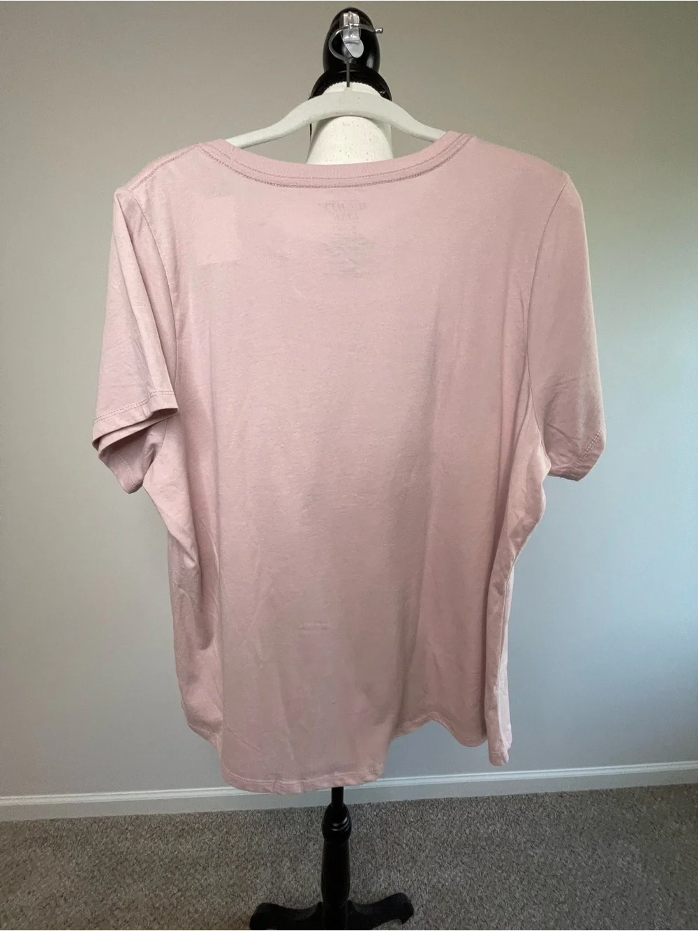 Mighty Fine size extra large cat kitty T shirt mauve pink new with tags NWT new